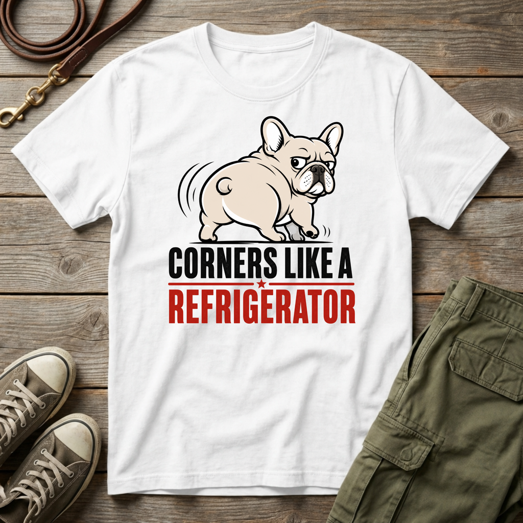 Frenchie Corners LIke A Fridge T-Shirt