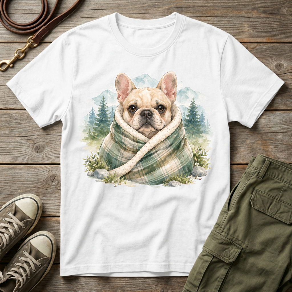 Cozy Mountain Frenchie T-Shirt