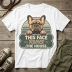 Frenchie Runs The House Sunset T-Shirt