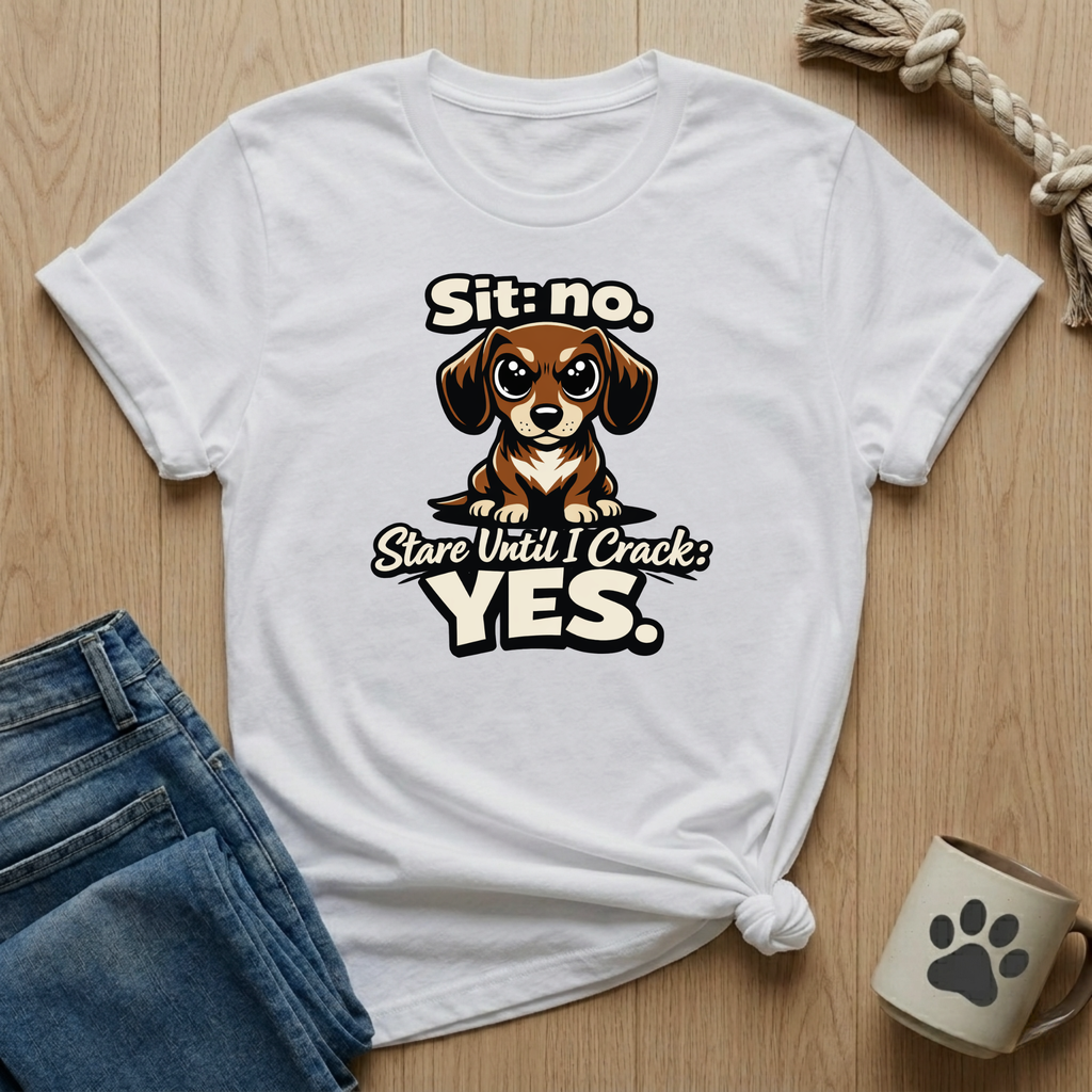 Stare Until I Crack T-Shirt