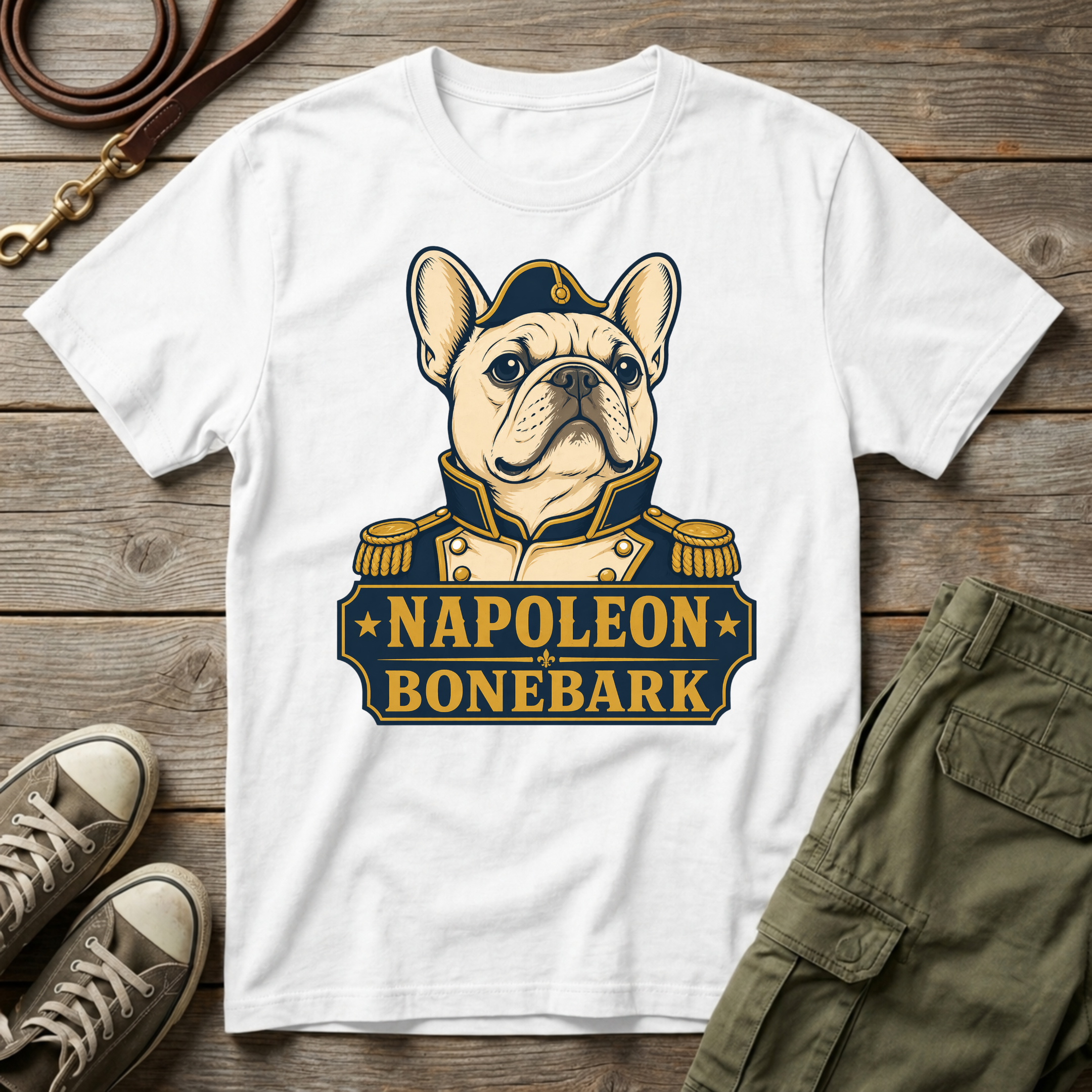 Frenchie Bonebark T-Shirt