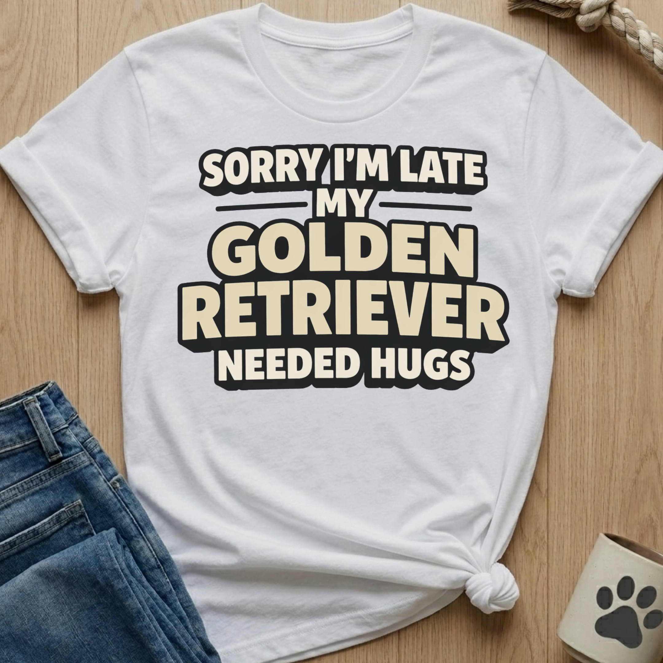 My Golden Needed Hugs T-Shirt
