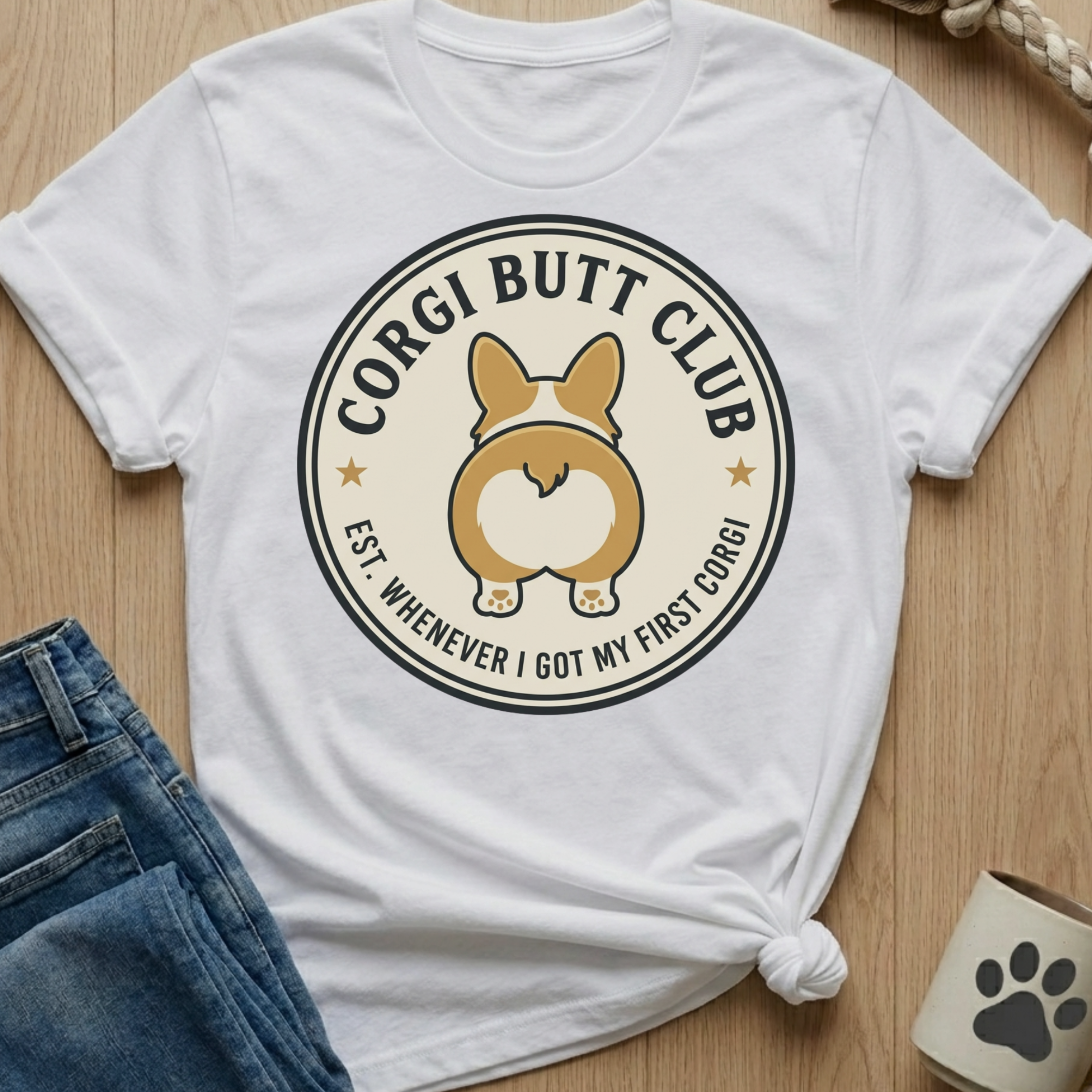 Corgi Butt Club T-Shirt