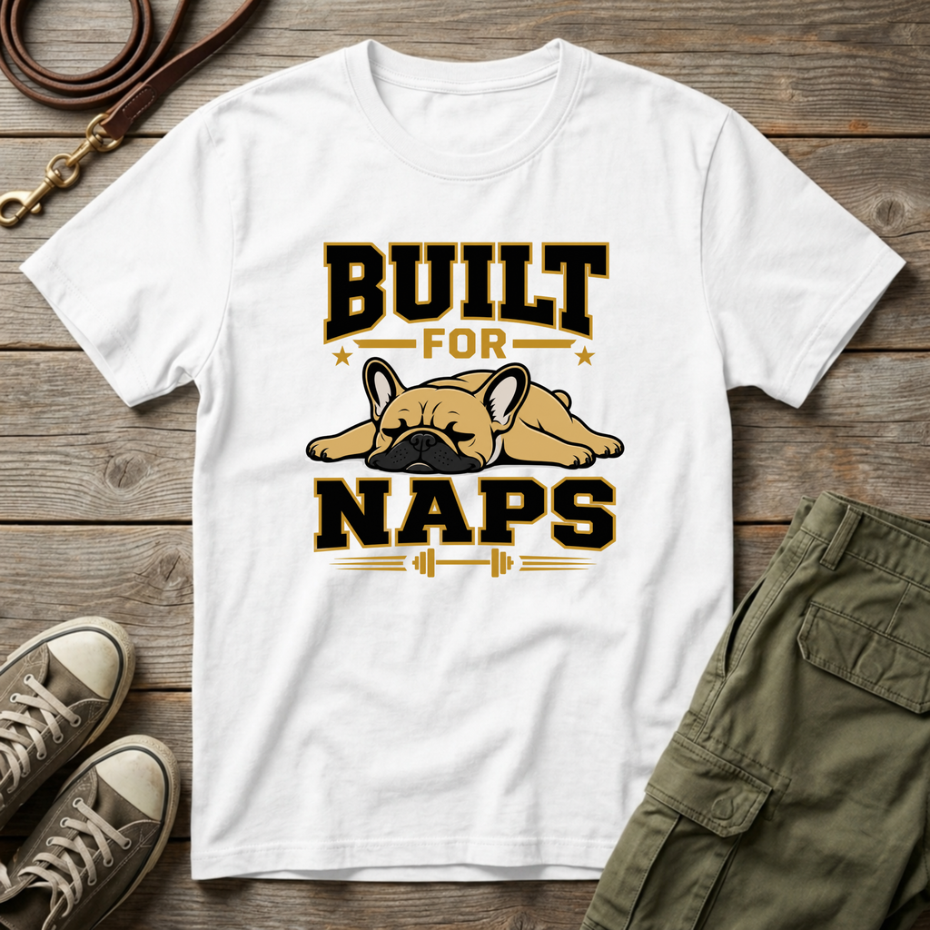 Frenchie Built For Naps T-Shirt