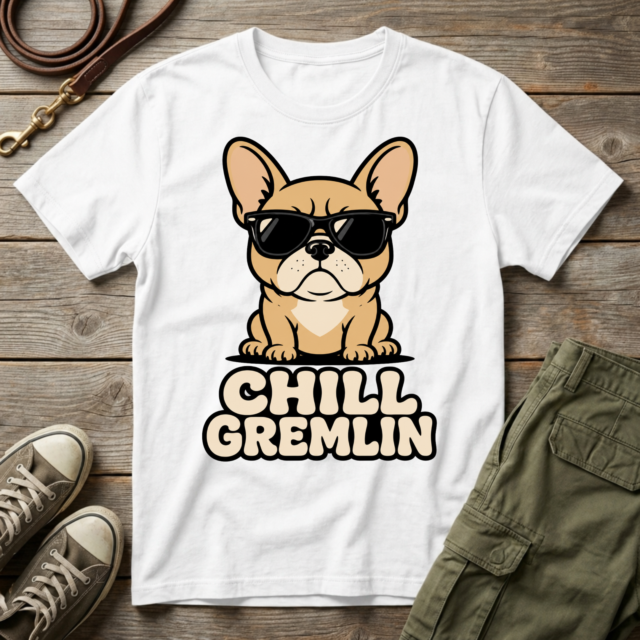 Frenchie Chill Gremlin T-Shirt