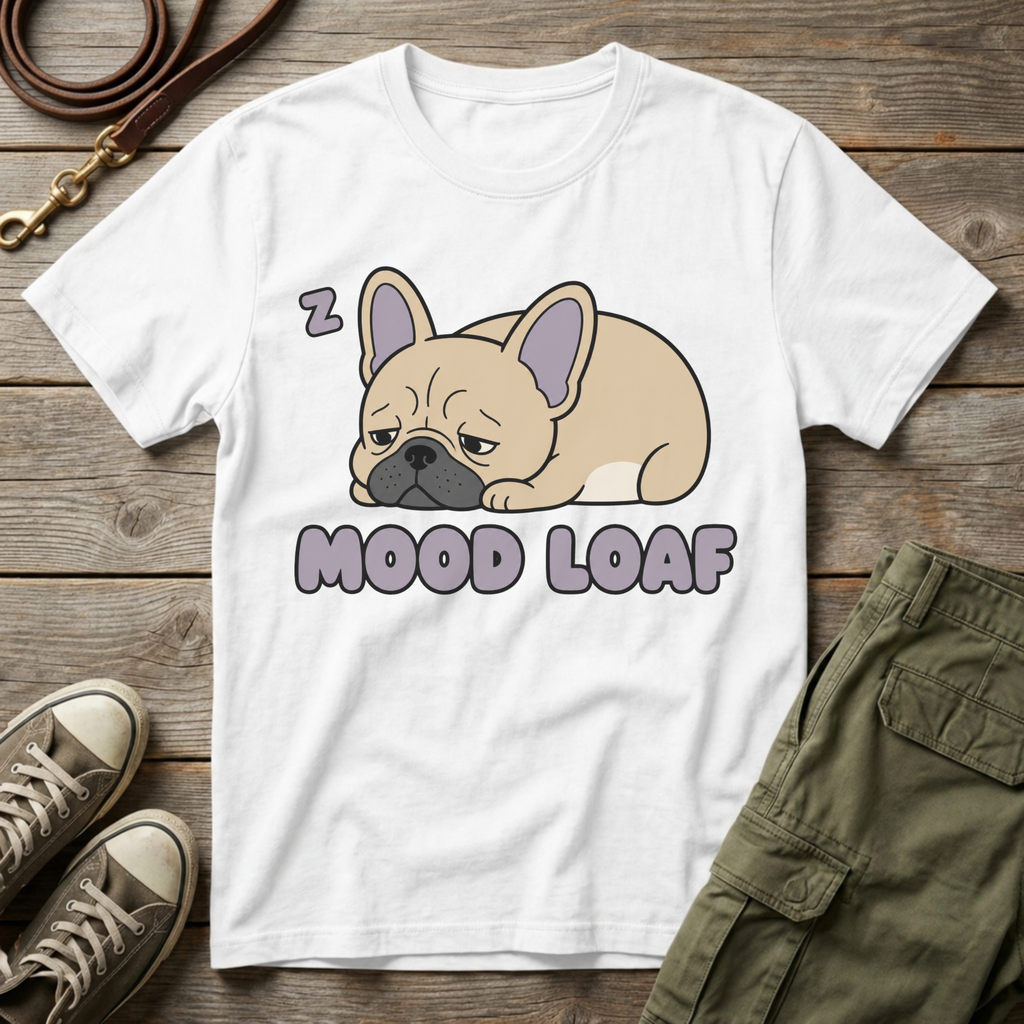 Frenchie Mood Loaf T-Shirt
