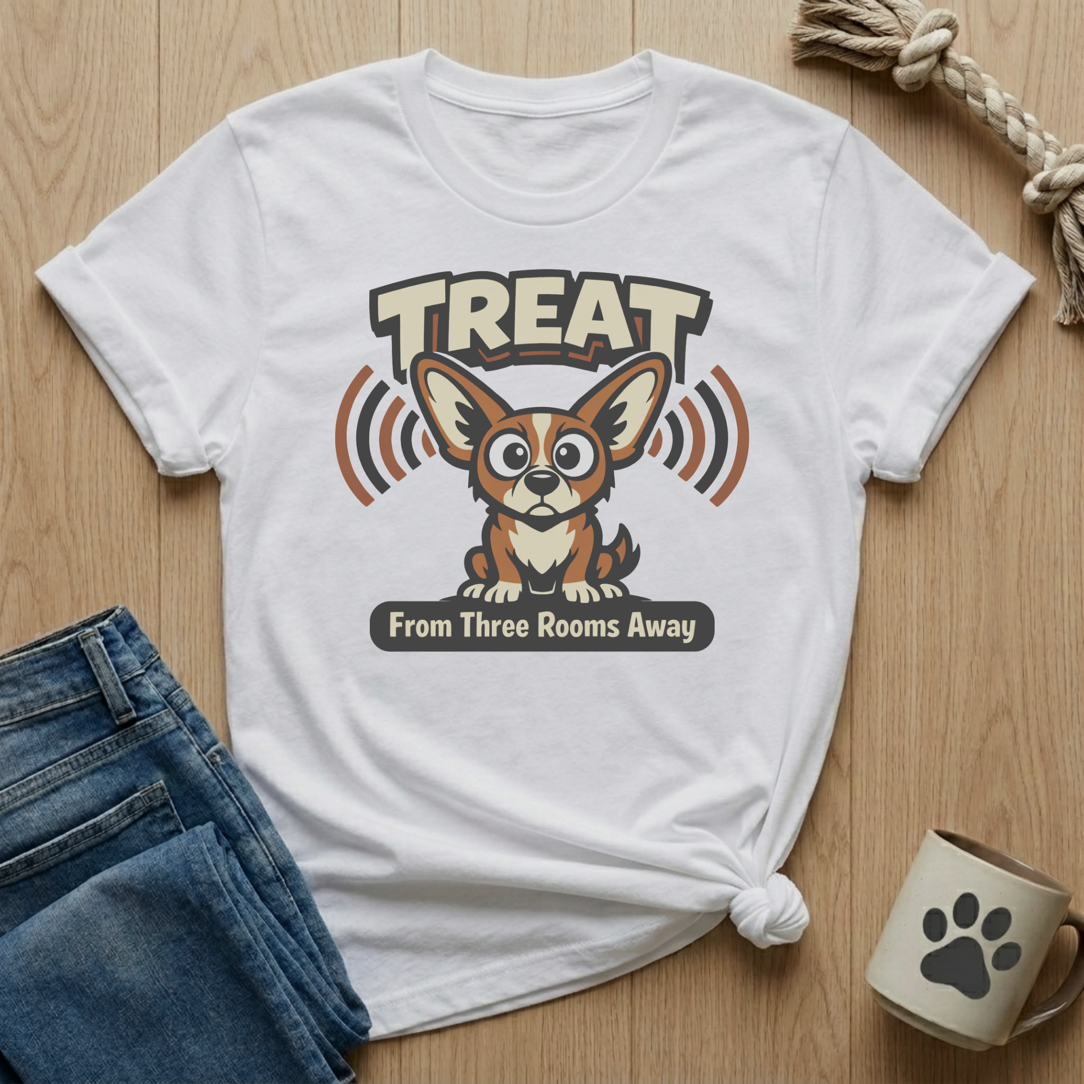 Treat Three Rooms Away T-Shirt