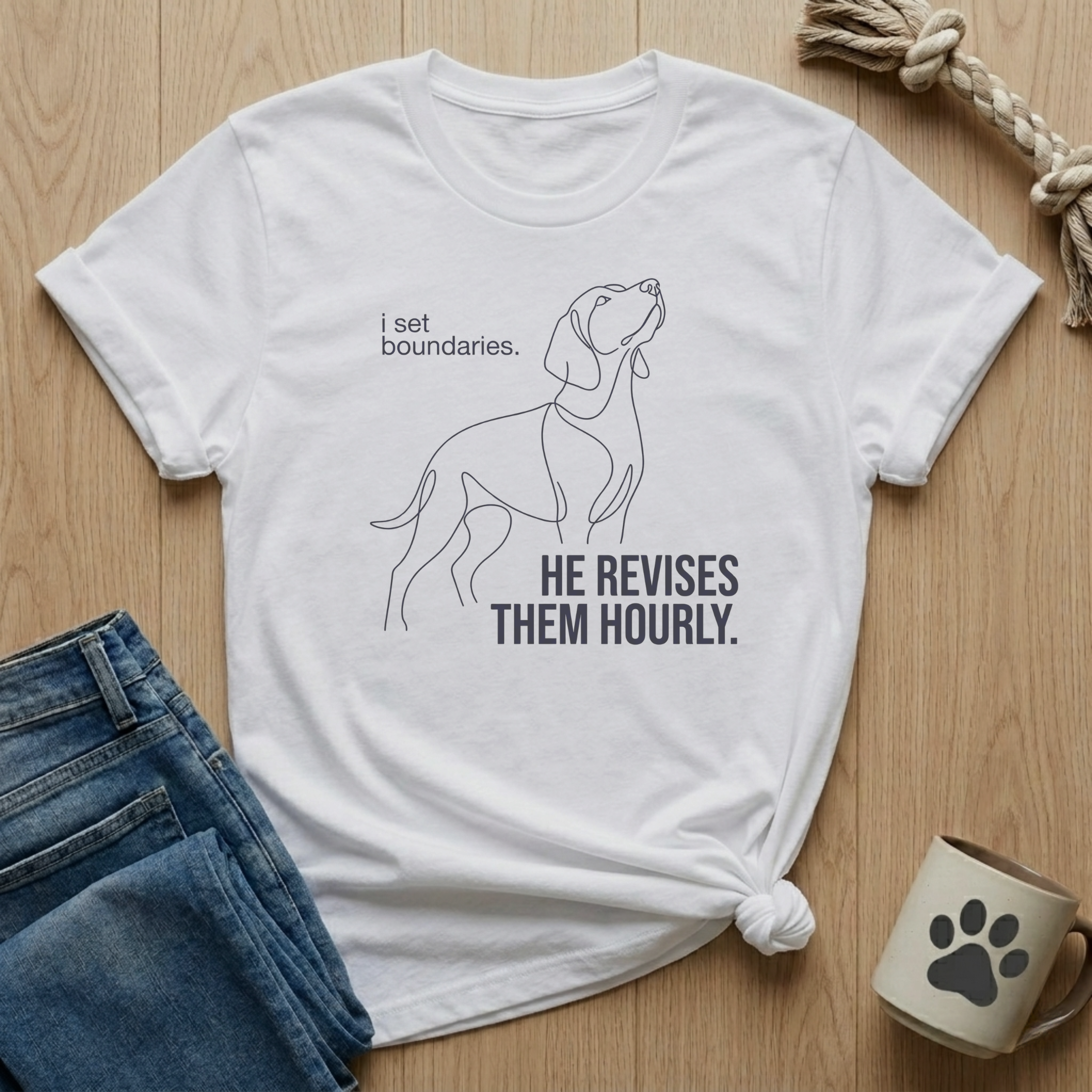 I Set Boundaries He Revises T-Shirt