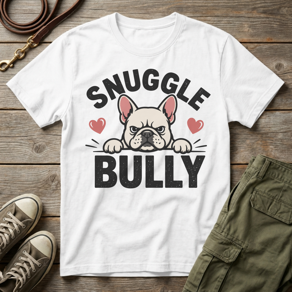 Frenchie Snuggle Bully T-Shirt