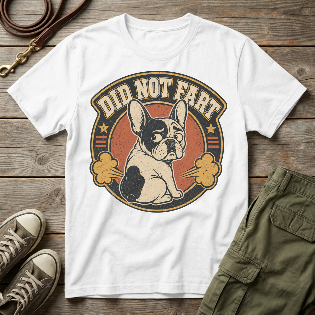 Frenchie Did Not Fart T-Shirt