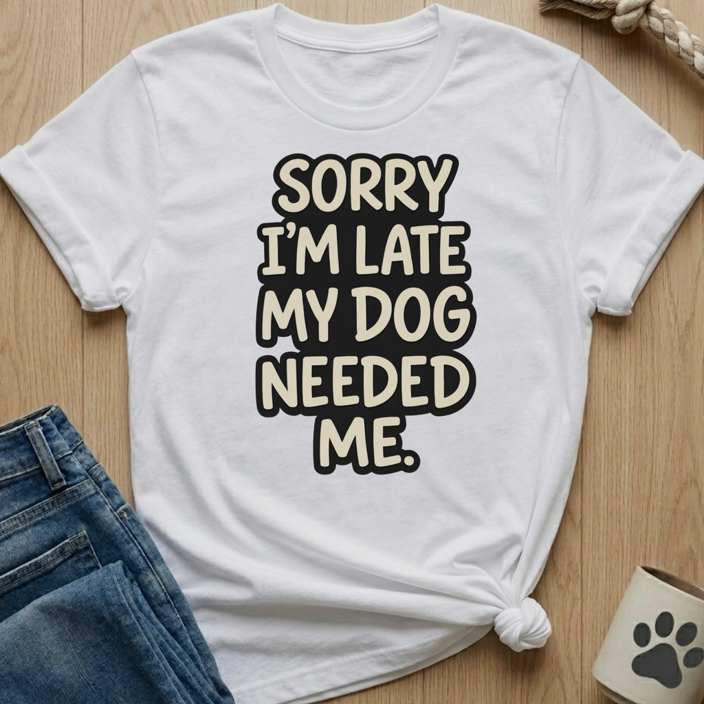 Dog Needed Me T-Shirt