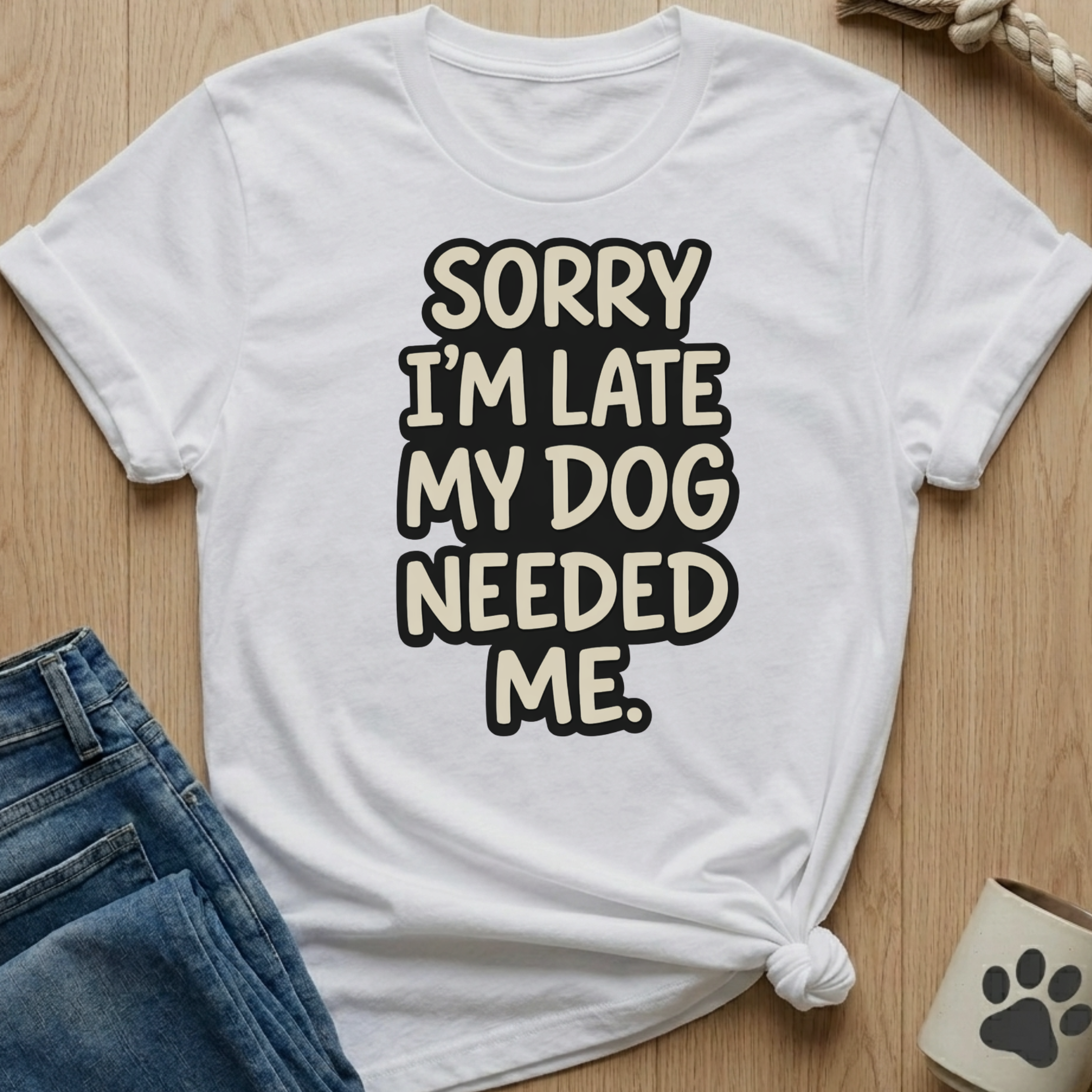 Dog Needed Me T-Shirt