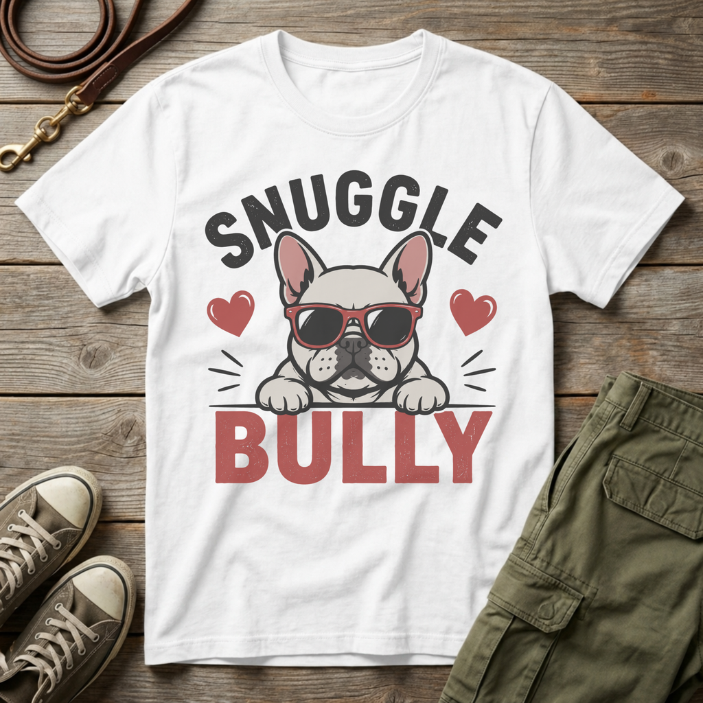 Frenchie Snuggle Bully T-Shirt