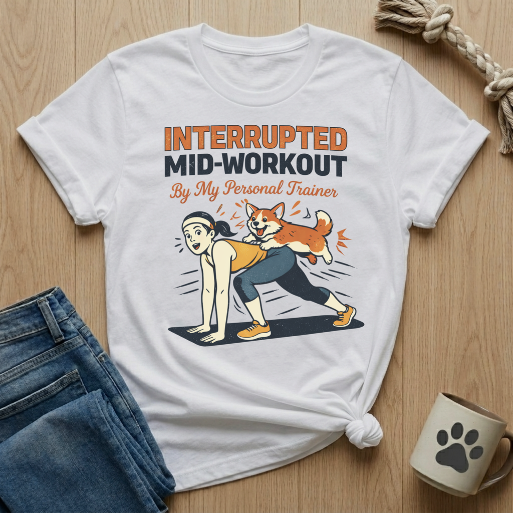 Interrupted Mid Workout T-Shirt