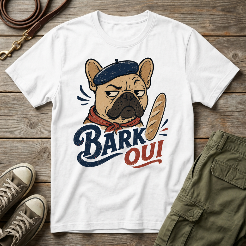 Frenchie Bark Oui T-Shirt