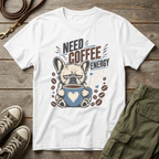Frenchie Need Coffee T-Shirt