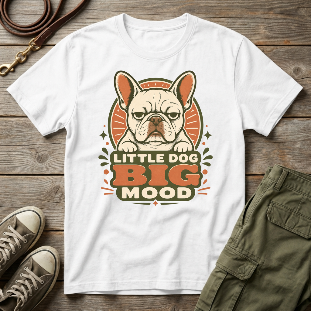 Frenchie Big Mood T-Shirt