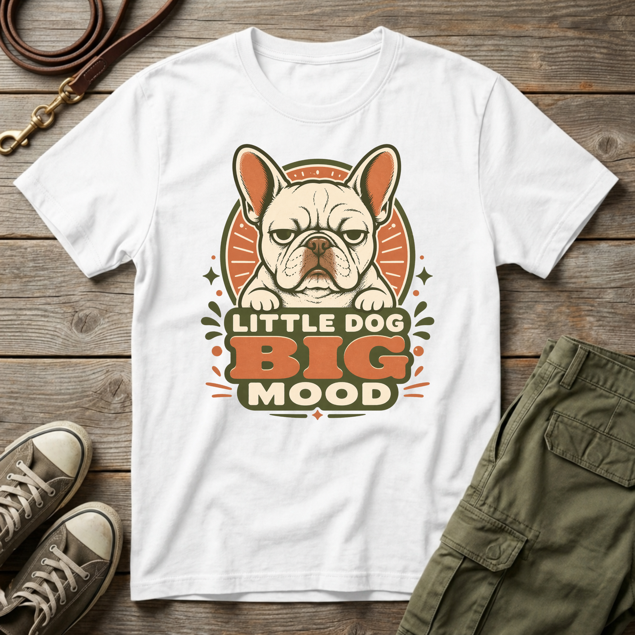 Frenchie Big Mood T-Shirt